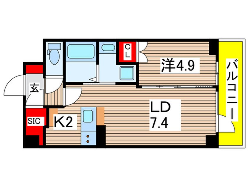 間取図 アルファプライム東陽町