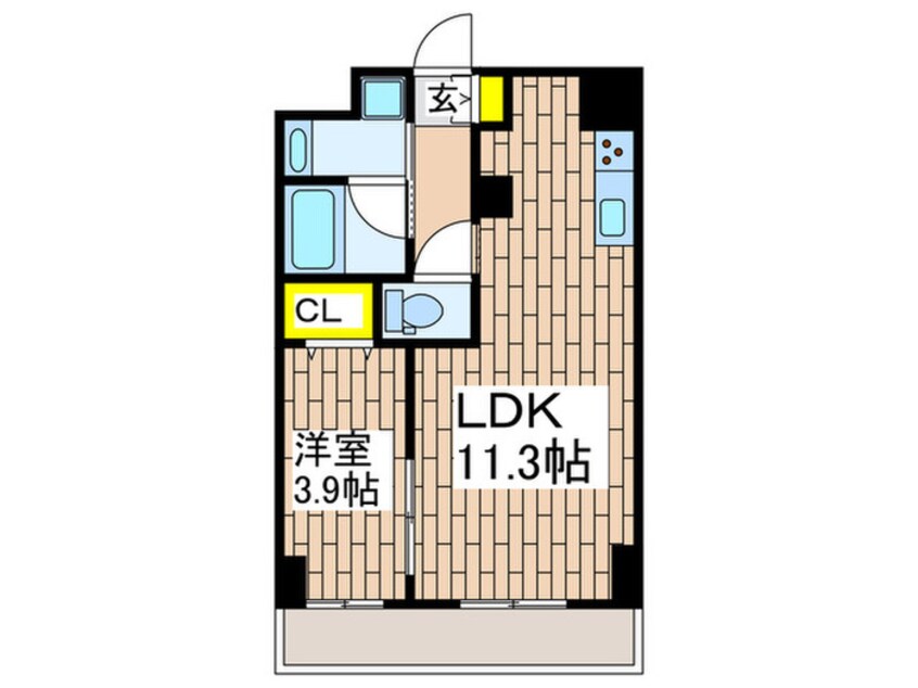 間取図 ＣＡＳＳＩＡ藤沢本町