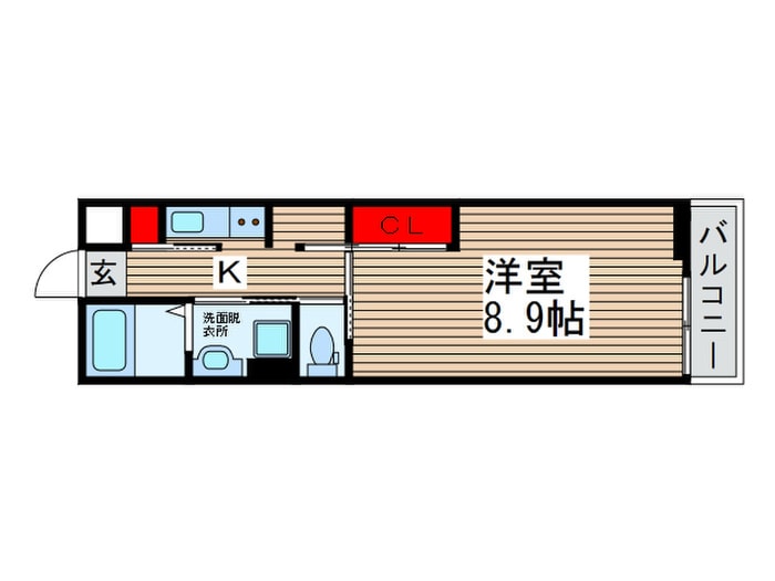 間取り図 リブリ・エクセルⅡ