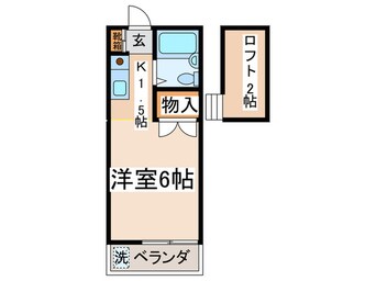 間取図 ｺｰﾎﾟｲｽﾞﾐ