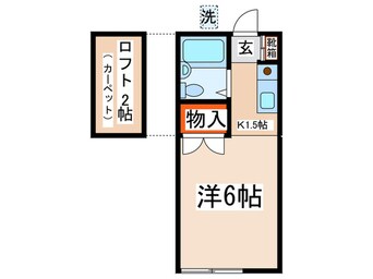 間取図 ｺｰﾎﾟｲｽﾞﾐ