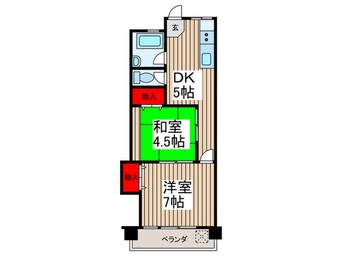 間取図 サニ-コ-ポk