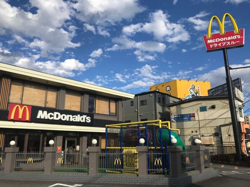 マクドナルド(ファストフード)まで372m コ－ポ杉橋１Ｆ