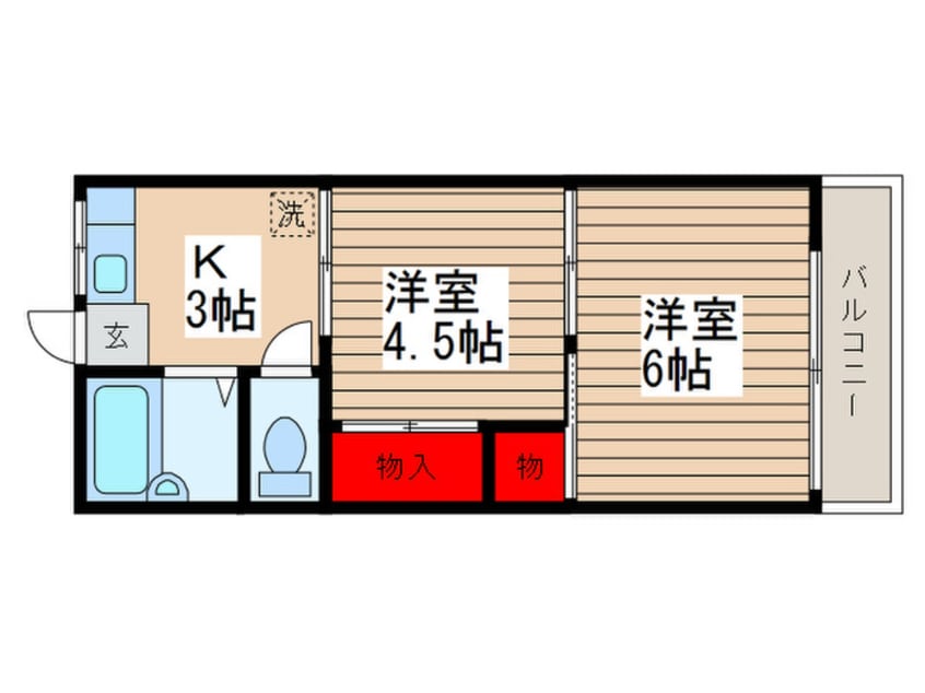 間取図 グリンヒル