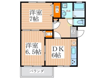 間取図 フレグランスパル