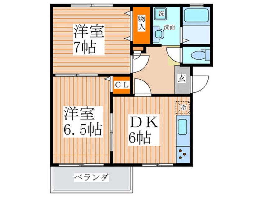 間取図 フレグランスパル