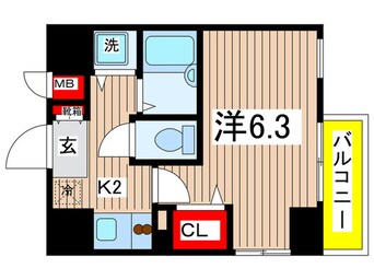 間取図 ヴェルト両国