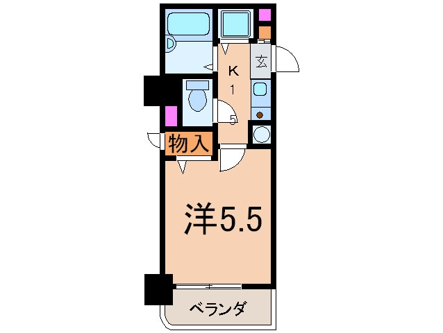 間取り図 ネオマイム横浜台町（９０６）