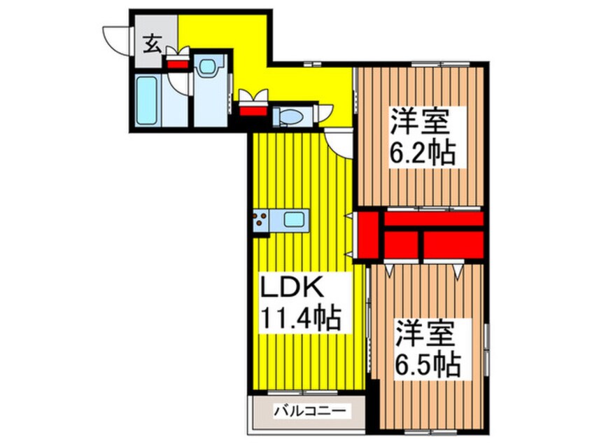 間取図 染