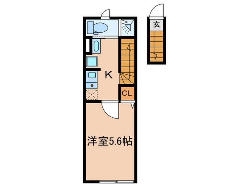 間取図 ＭＯＫ－ＴＥＲＲＡＣＥ花小金井