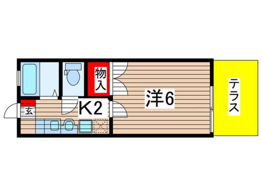 間取図 シャン・ド・フルール