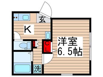 間取図 グランクオール北千住