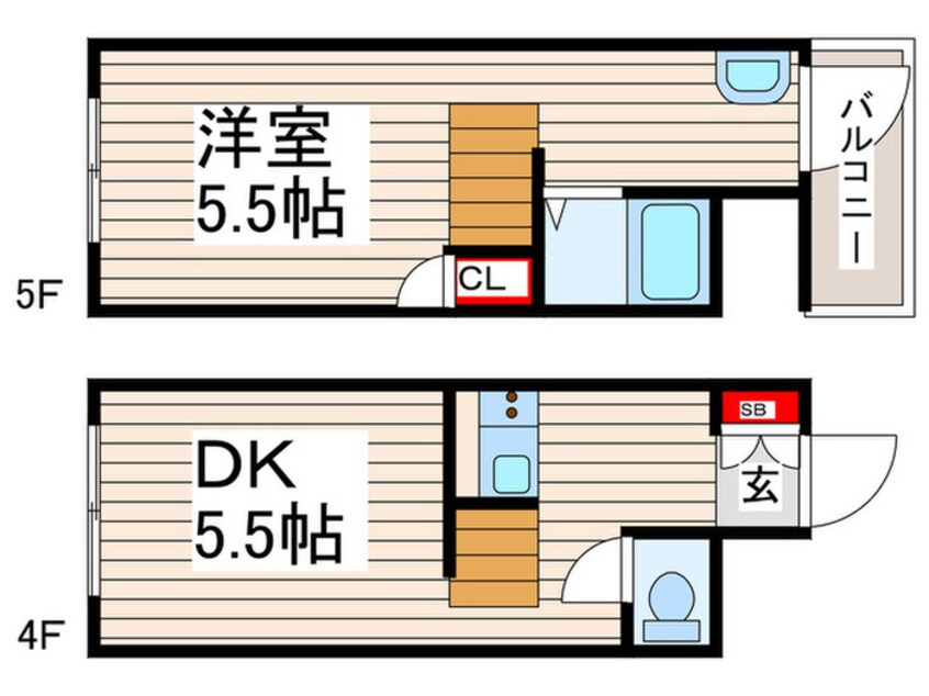 間取図 第三西野ビル