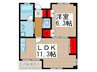 パローマ・里 1LDKの間取り
