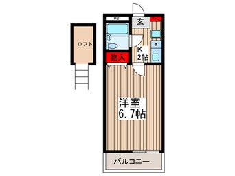 間取図 ロイヤルヒルズ