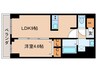 S-RESIDENCE高島平asolea 1LDKの間取り