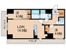 S-RESIDENCE高島平asolea 2LDKの間取り