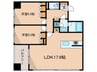 パークキューブ春日安藤坂(504) 2LDKの間取り
