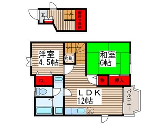 間取図 プリムヴェール