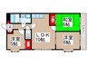 マリンヴュ－検見川 3LDKの間取り