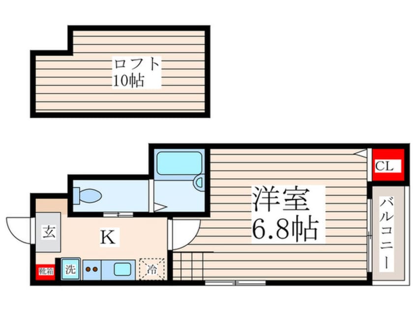 間取図 マ－レ船堀