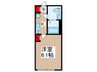 仮）KEIAI　RESIDENCE　蒲生 1Kの間取り