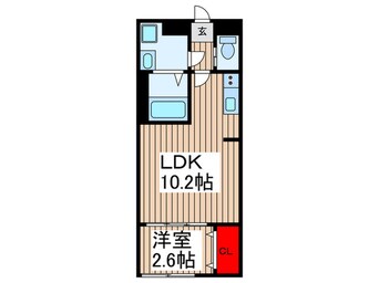 間取図 仮）KEIAI　RESIDENCE　蒲生