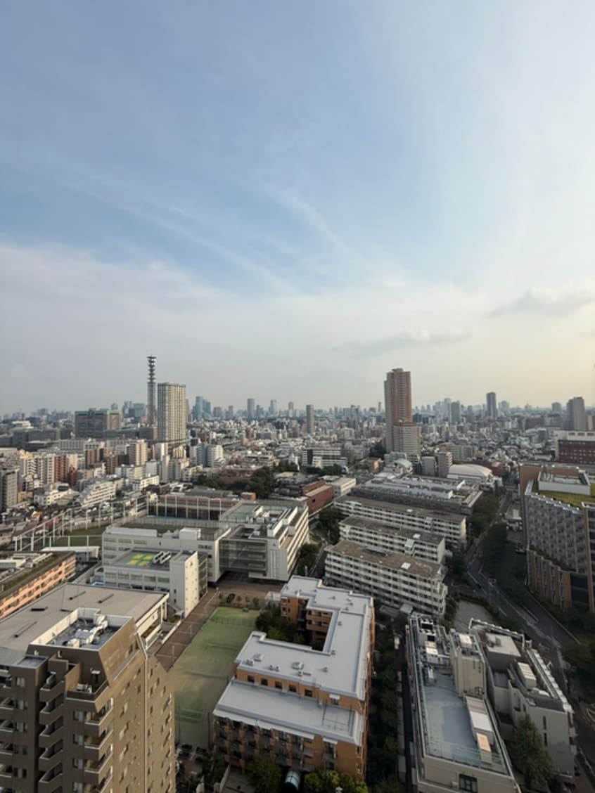 室内からの展望 ﾌﾟﾗｲﾑｱｰﾊﾞﾝ新宿夏目坂ﾀﾜｰﾚｼﾞﾃﾞﾝｽ