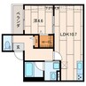 キルシュМ 1LDKの間取り