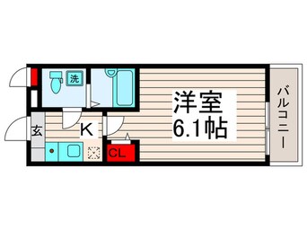 間取図 ｱｰﾍﾞｲﾝﾃﾗｽ西新井Ⅰ