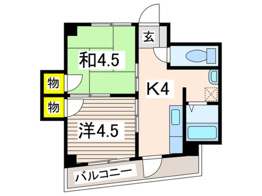 間取図 仲友ビル