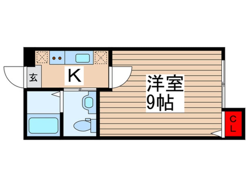 間取図 リバーサイドテラス