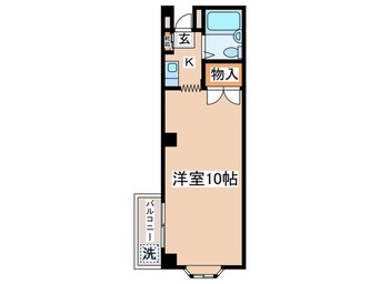 間取図 ジュネス鹿島