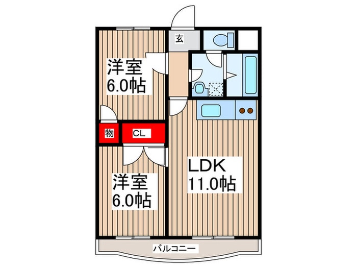 間取り図 ソシアルパレス