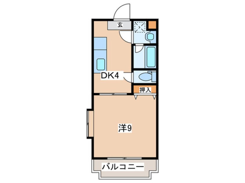 間取図 フォレスタヒルズ
