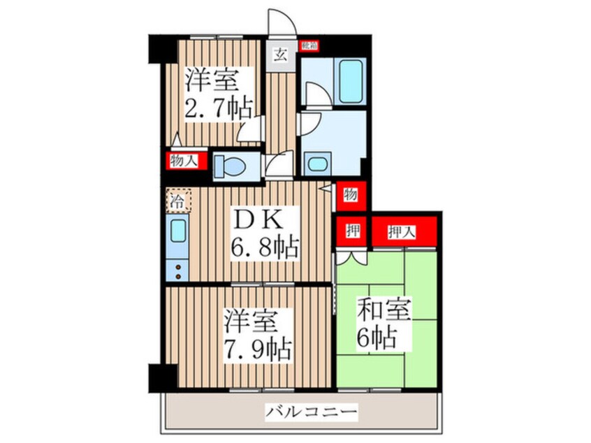 間取図 グランドメゾン