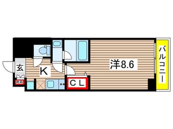 間取図 ルクレ両国