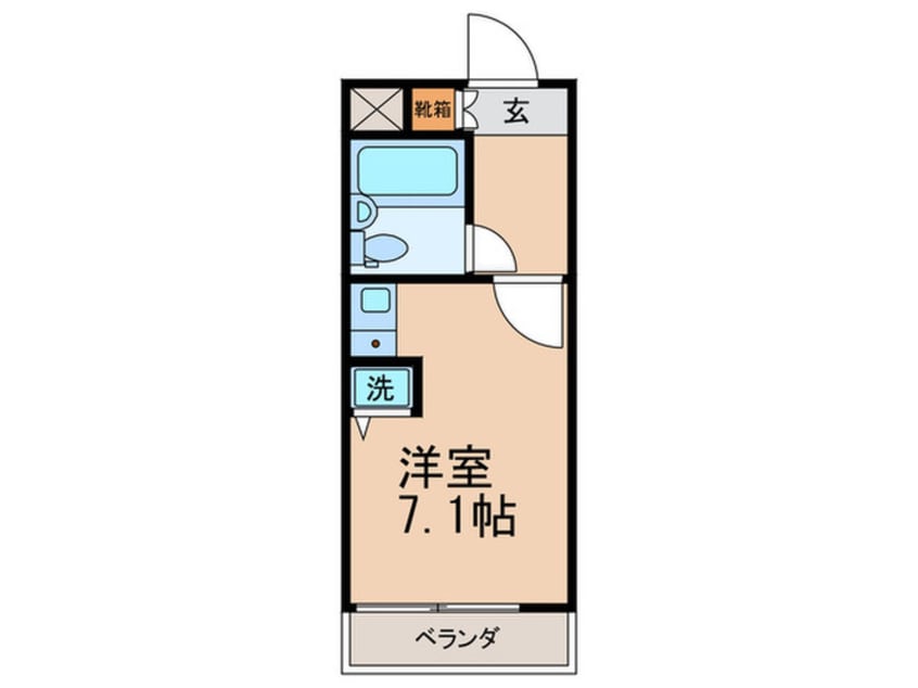 間取図 ライオンズマンション用賀