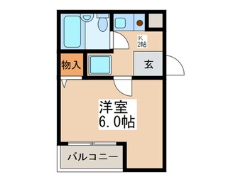 間取図 豊町中央コ－ポ