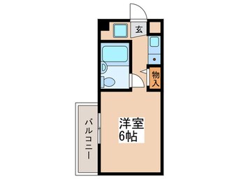 間取図 豊町中央コ－ポ