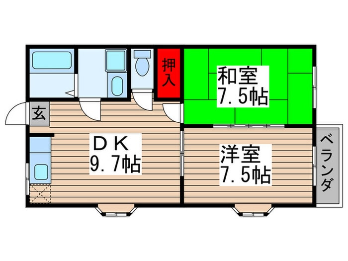 間取り図 カ－サオグラ