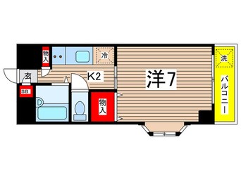 間取図 ダン・ラヴニール梶が谷