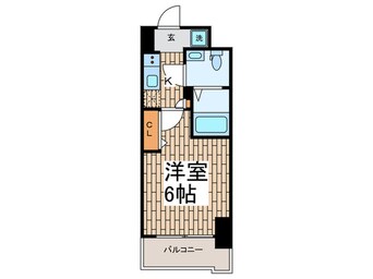 間取図 プレール・ドゥーク北品川