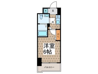 間取図 プレール・ドゥーク北品川