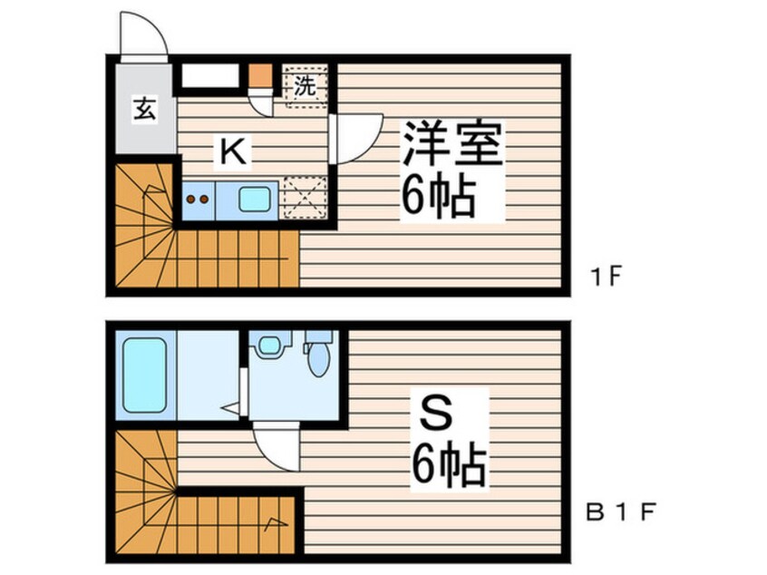 間取図 ラヴィーダ東長崎