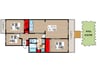 秋津第一団地１－４－７(１０３) 3LDKの間取り