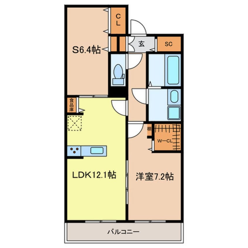 間取図 Estilo Clara