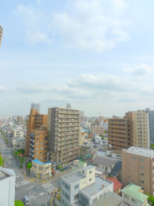 室内からの展望 ﾌｸﾛｸ.ﾊｲ.ﾏﾝｼｮﾝ3号館