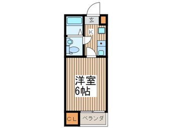 間取図 ウエストハイムせんげん台