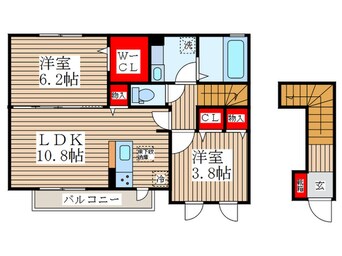 間取図 北葛西ハイツⅡ